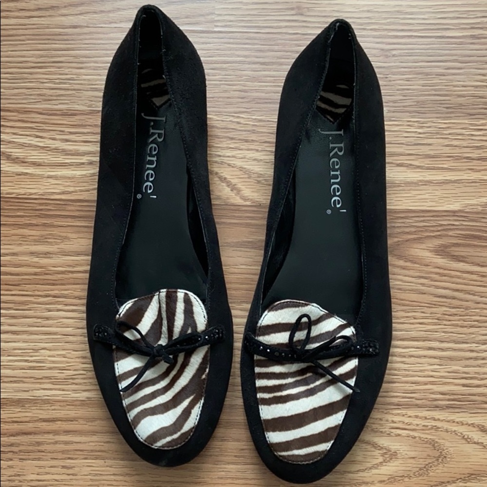 Animal Print Flats